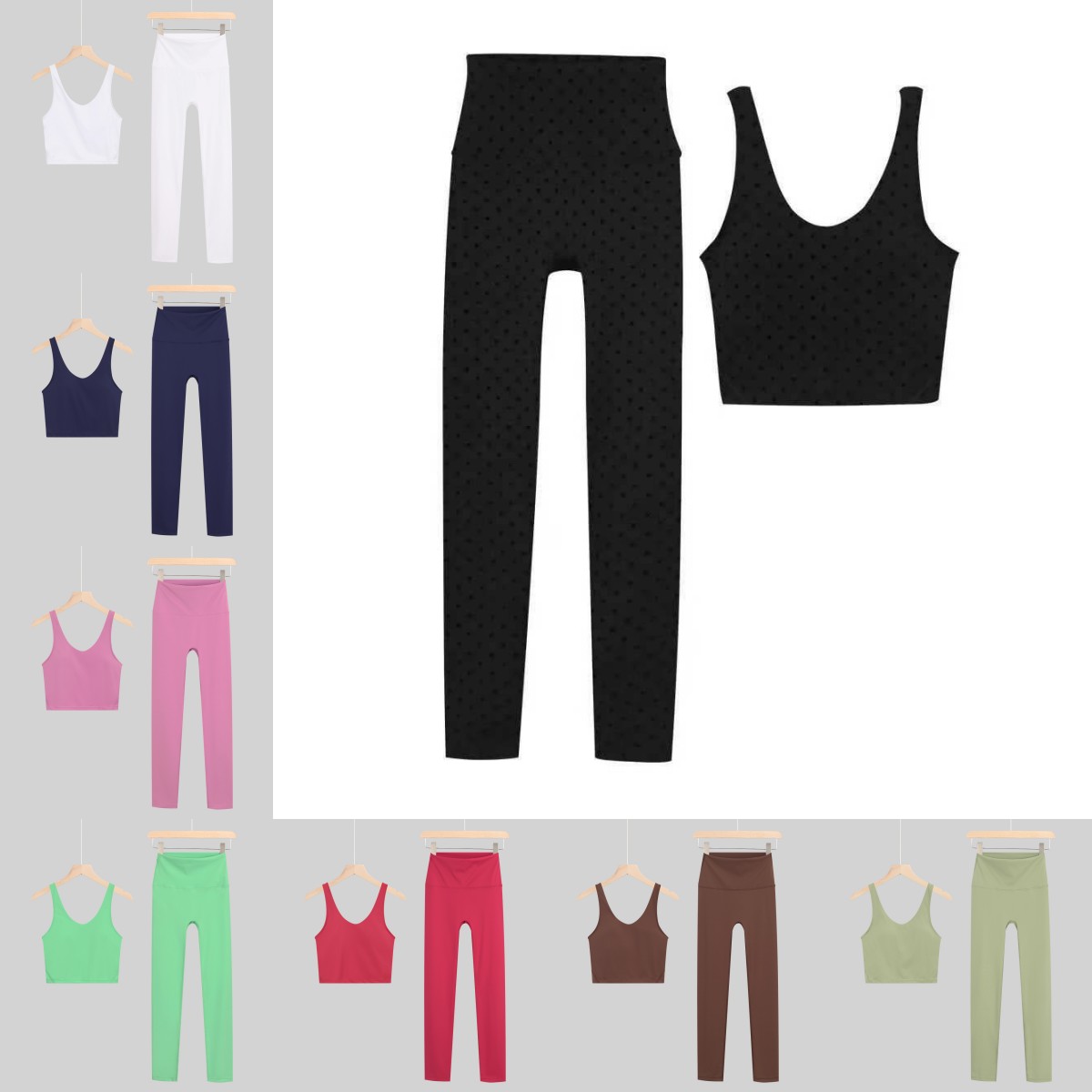 Sports Bra High Impact - Designer Women Yoga Set U-shaped Bra
