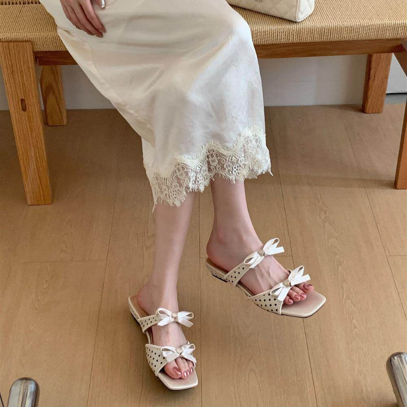 Summer Polka Dot Women Slipper – Slip Dress Satin Bewertung und Preis