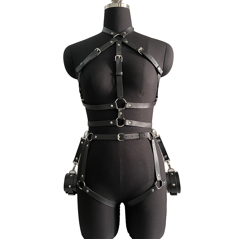Harness for Women Pu Leather L – Garter Belt Set Bewertung und Preis