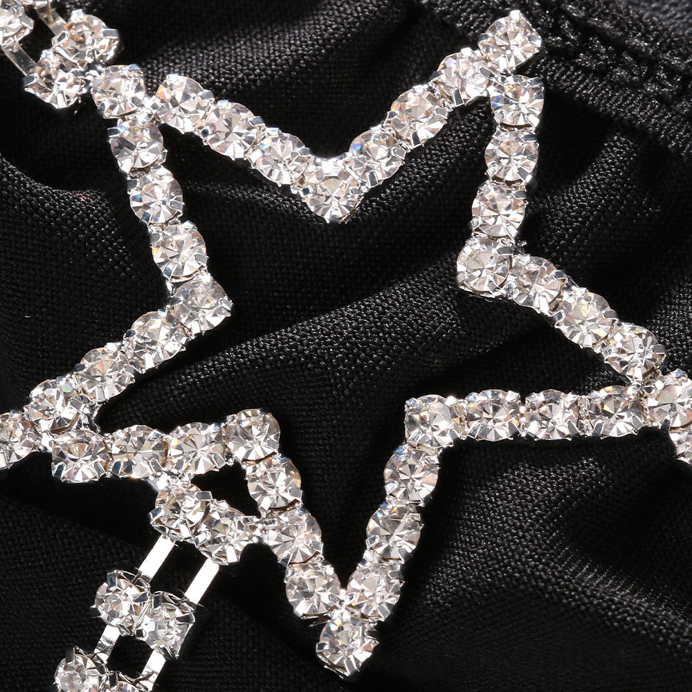 Sexy Crystal Star Waist Thong  – Thong Bikini Women Bewertung und Preis