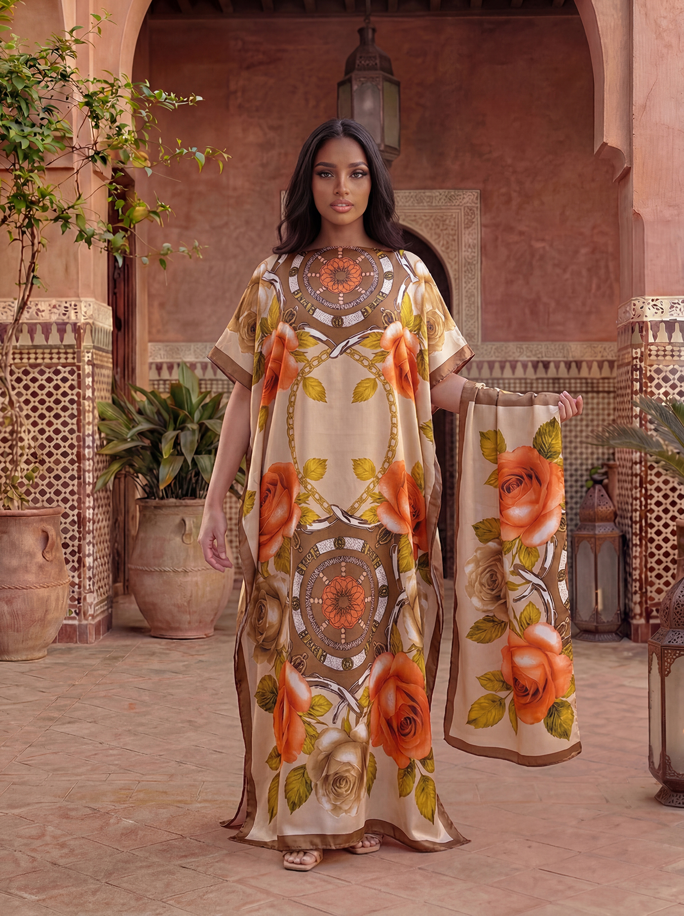 New Style Long Loose Silk Blen – Robe Silk Women Bewertung und Preis