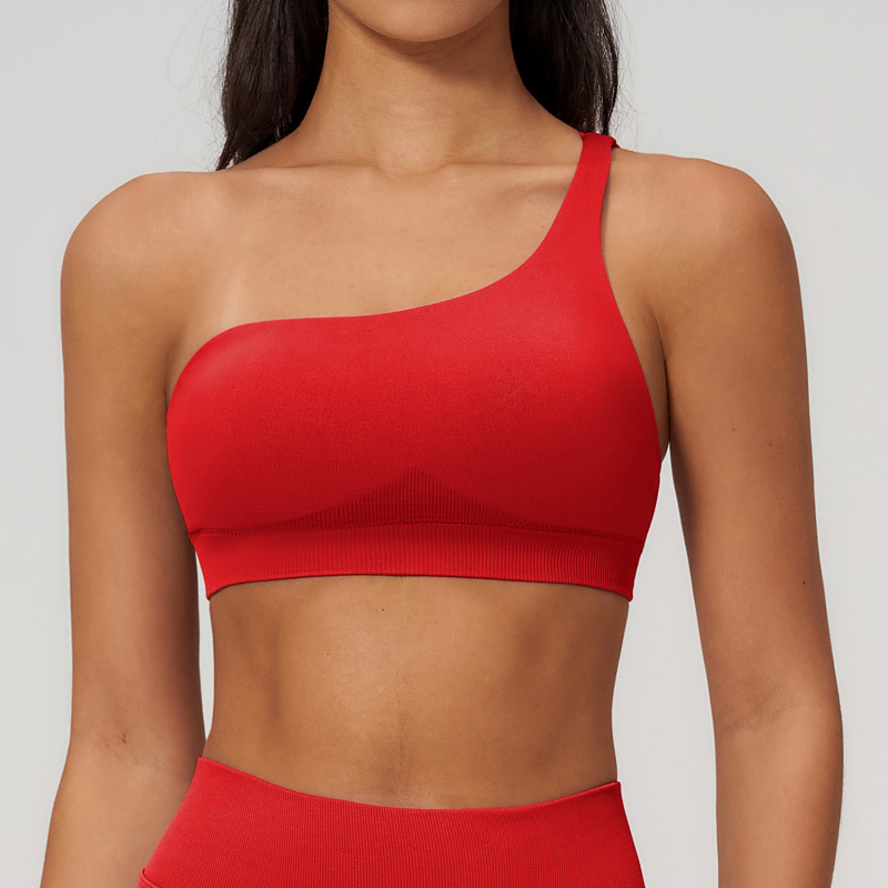 Spring Single-Shoulder Sporty  – Sports Bra High Impact Bewertung und Preis