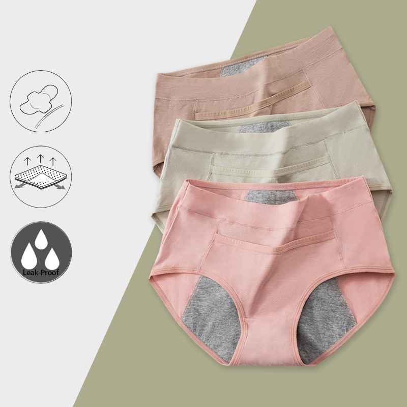 Cotton Menstrual Panties Leak  – Seamless Underwear Women Bewertung und Preis