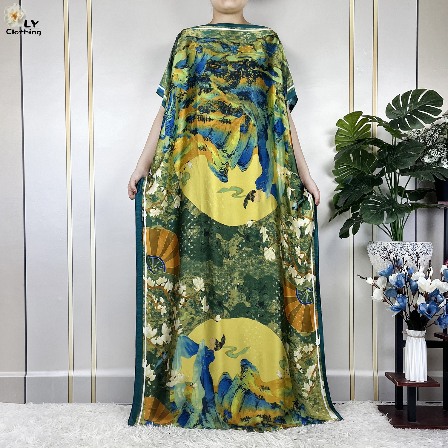 Muslim Abayas For Women 2023 N – Robe Silk Women Bewertung und Preis