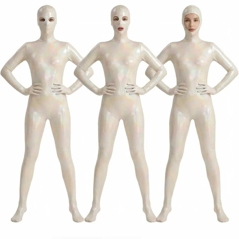 Women Shiny Gradient Zentai Bo – Shapewear Bodysuit Firm Bewertung und Preis