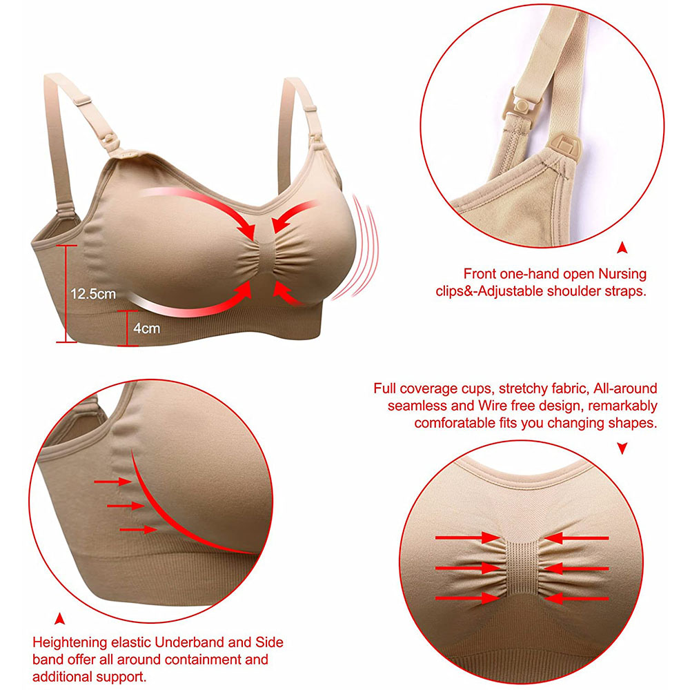 Womens Maternity  Nursing Bra  – Nursing Bra Sleep Bewertung und Preis