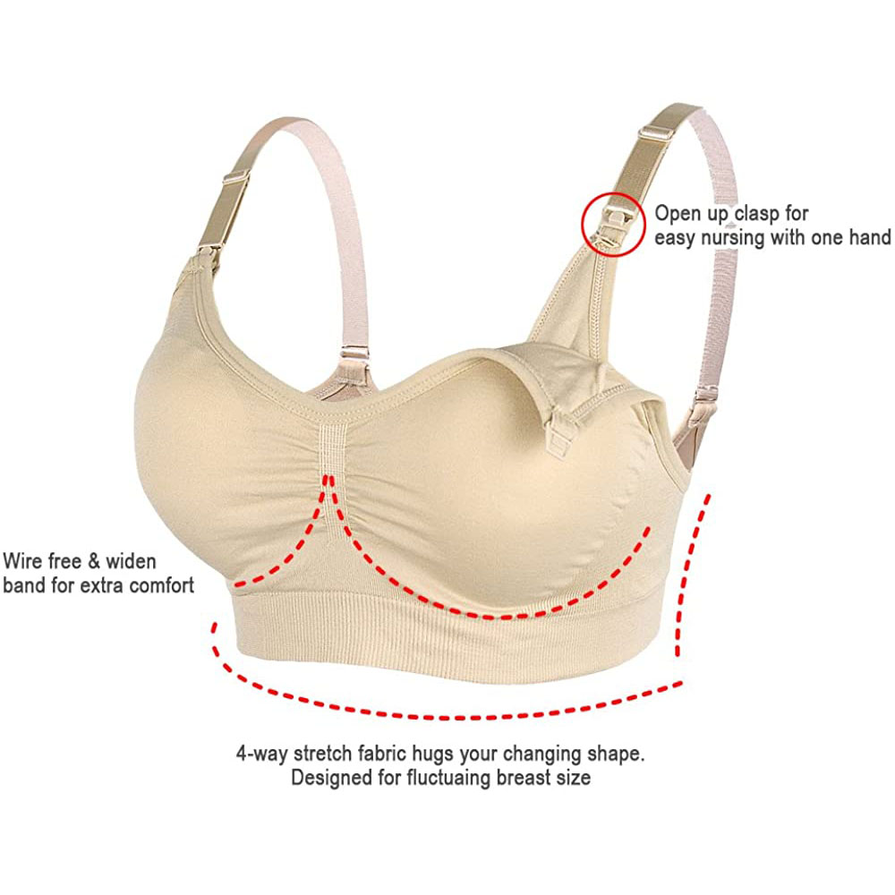 Womens Maternity  Nursing Bra  – Nursing Bra Sleep Bewertung und Preis