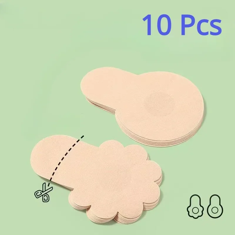 10pcs Women's Invisible Breast – Nipple Cover Pasties Bewertung und Preis