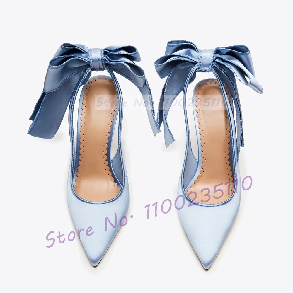 White Sleek Satin Pointed Toe  – Slip Dress Satin Bewertung und Preis