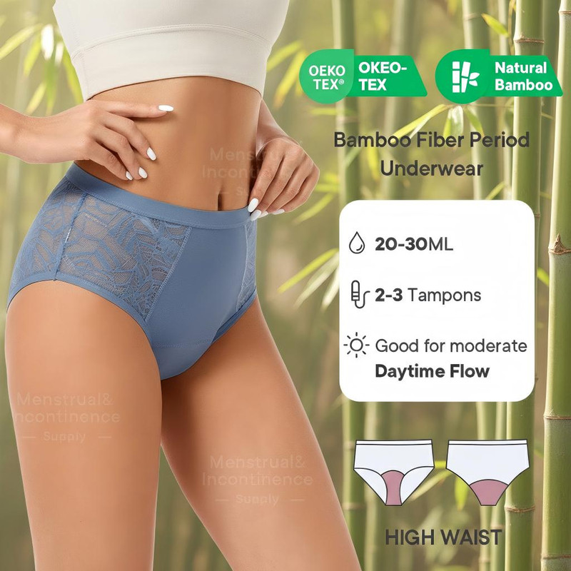 Absorbent Period Underwear Wom – Period Panty Absorbent Bewertung und Preis