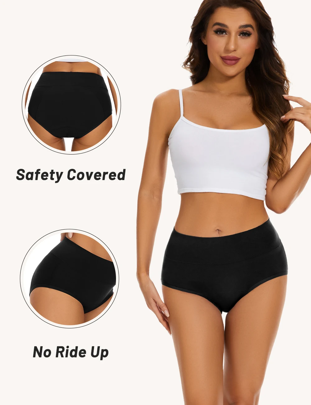 3PCS/lot Menstrual Panties For – Period Panty Absorbent Bewertung und Preis
