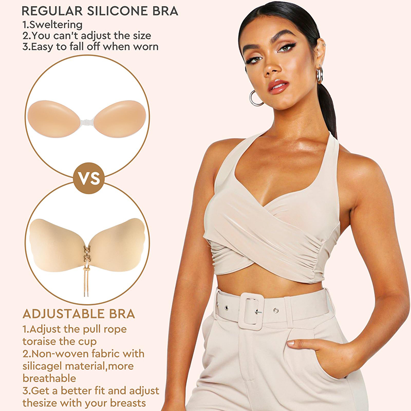 1/2 Pairs Women Summer Backles – Strapless Bra Backless Bewertung und Preis