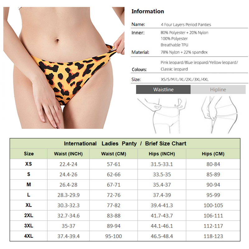 Menstrual Period Panties 4-Lay – Period Panty Absorbent Bewertung und Preis