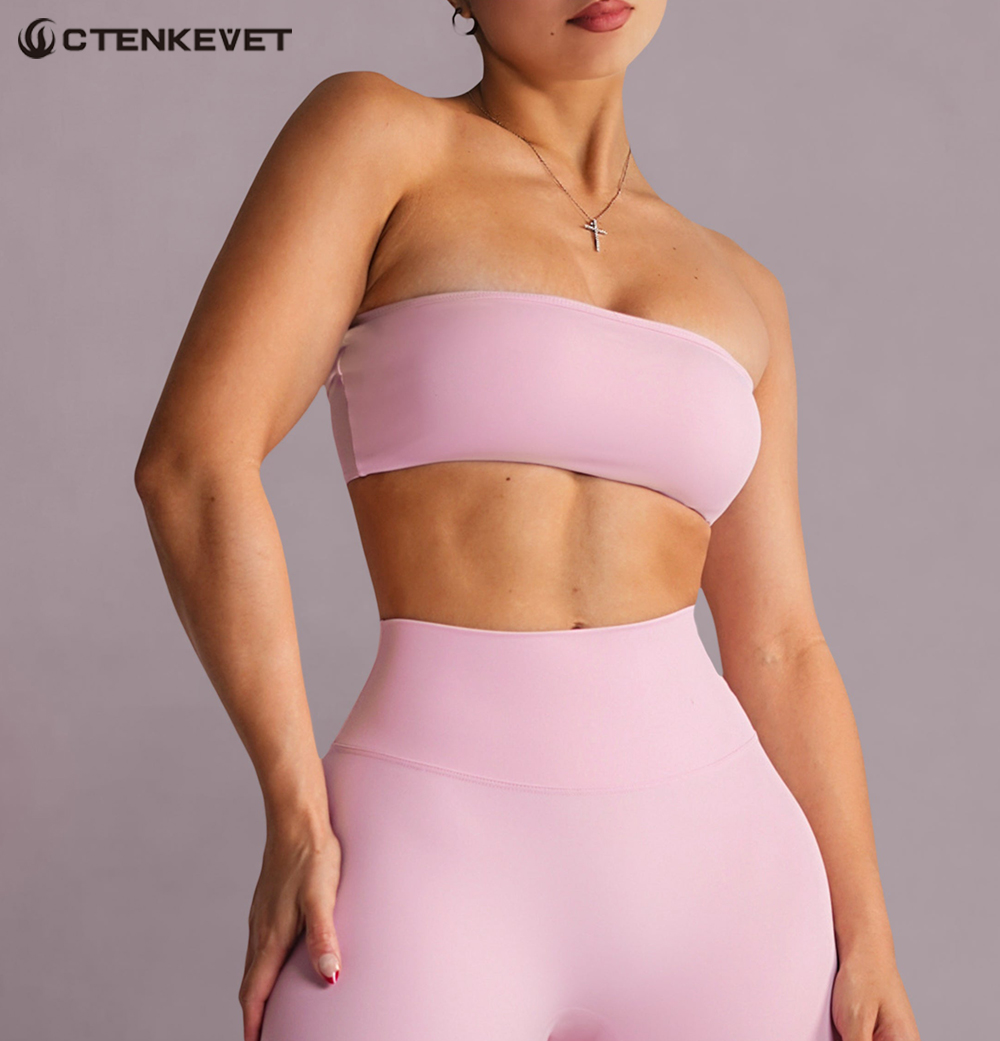Strapless Sports Bra Gym Crop  – Sports Bra High Impact Bewertung und Preis