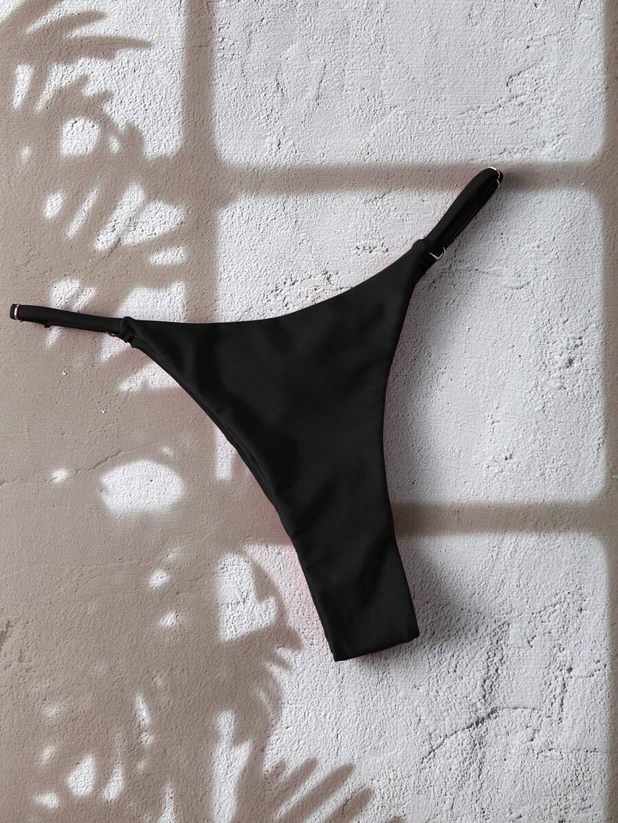 Women Minimalist Solid Color T – Thong Bikini Women Bewertung und Preis