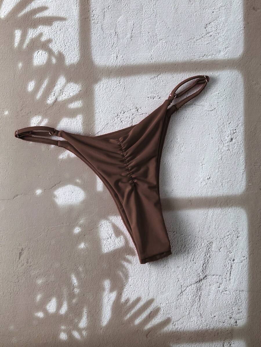 Women Minimalist Solid Color T – Thong Bikini Women Bewertung und Preis