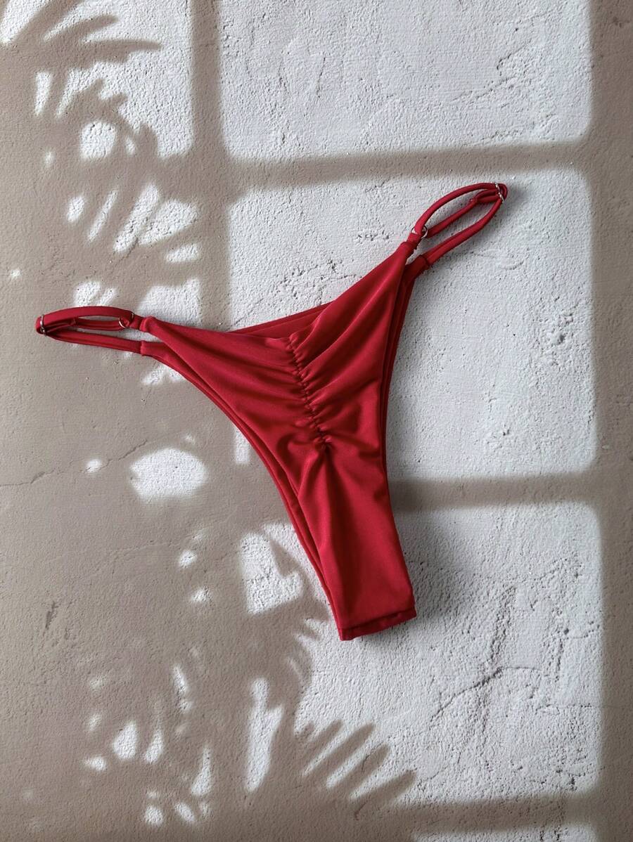 Women Minimalist Solid Color T – Thong Bikini Women Bewertung und Preis