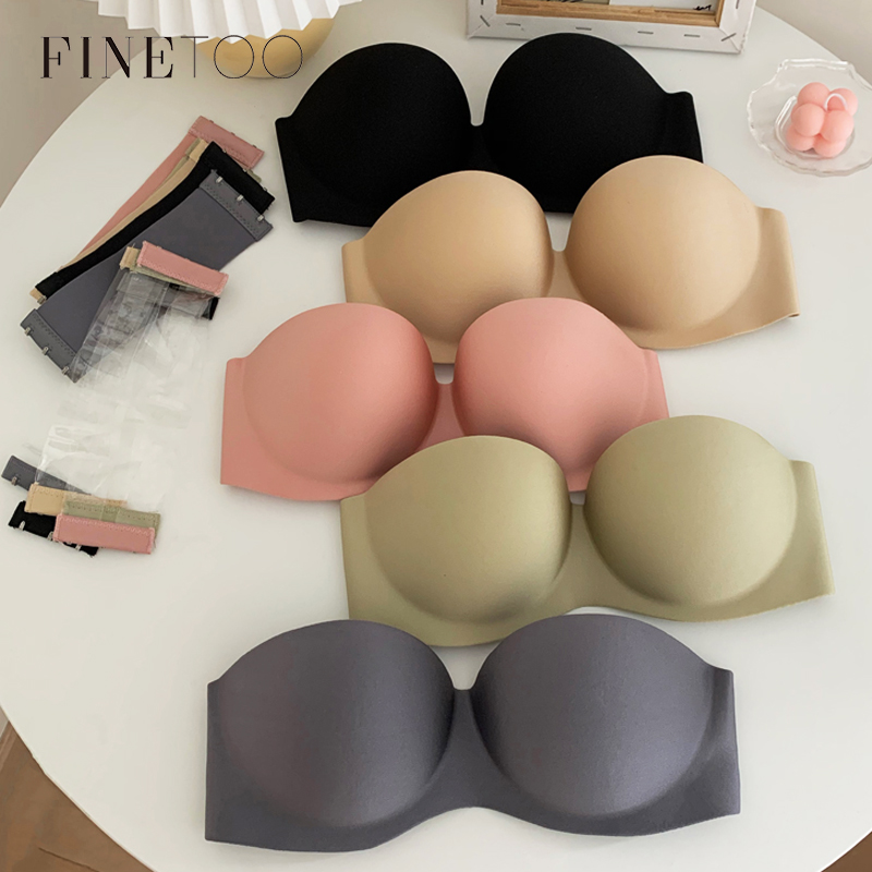 FINETOO Sexy Strapless Bras Wo – Bralette Wireless Soft Bewertung und Preis