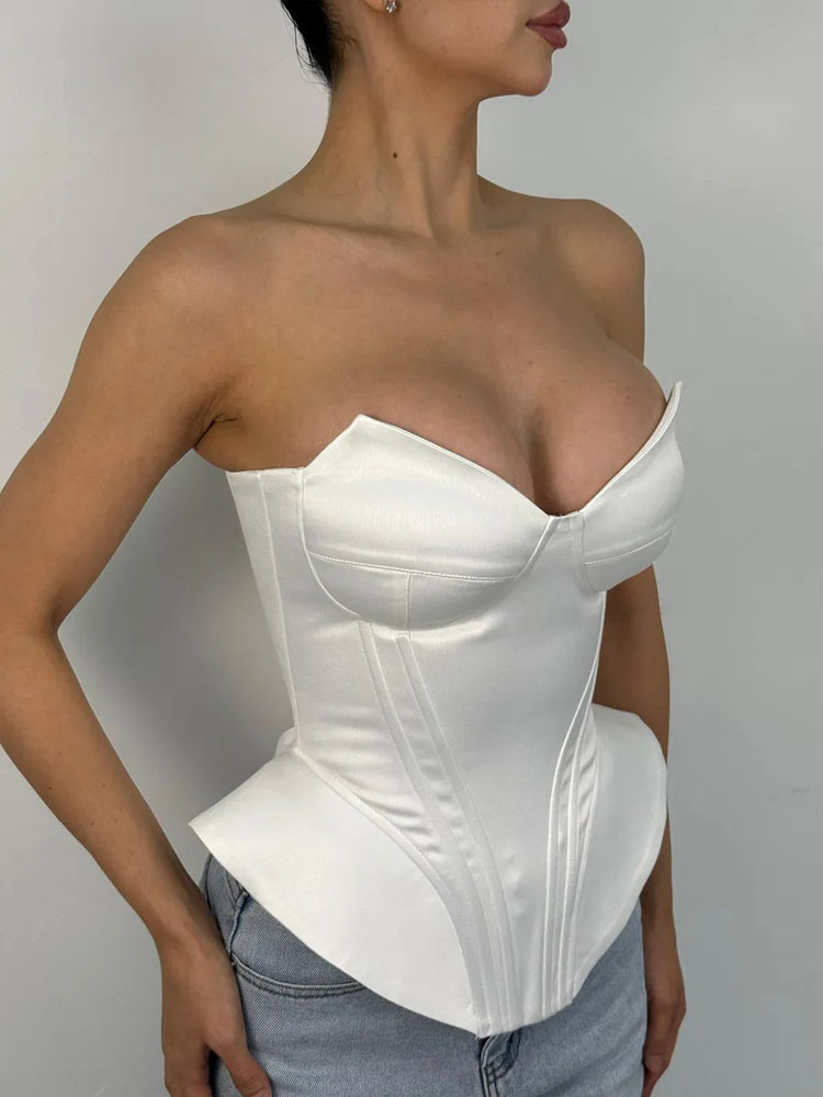 BKQU Sexy Fishbone Strapless C – Corset Waist Cinch Bewertung und Preis